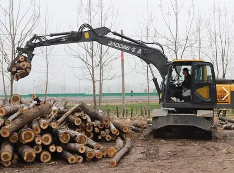Timber Handling - real working scenario